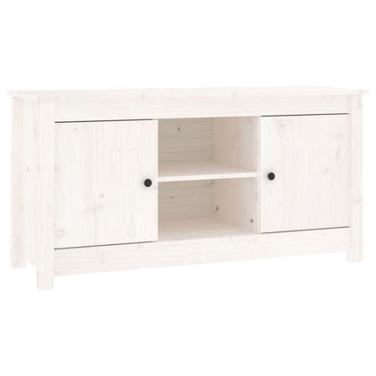 Mobile Porta Tv 103X36,5X52 Cm In Legno Massello Di Pino