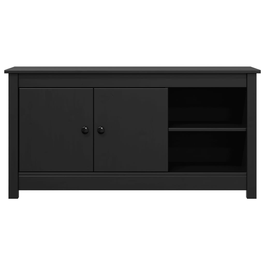 Mobile Porta Tv 103X36,5X52 Cm In Legno Massello Di Pino