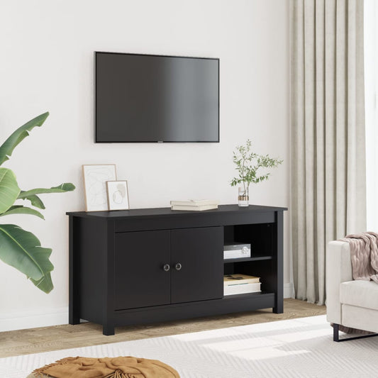 Mobile Porta Tv 103X36,5X52 Cm In Legno Massello Di Pino