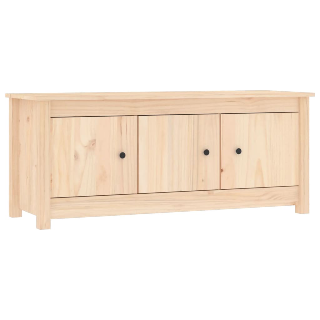 Scarpiera 110X38X45,5 Cm In Legno Massello Di Pino