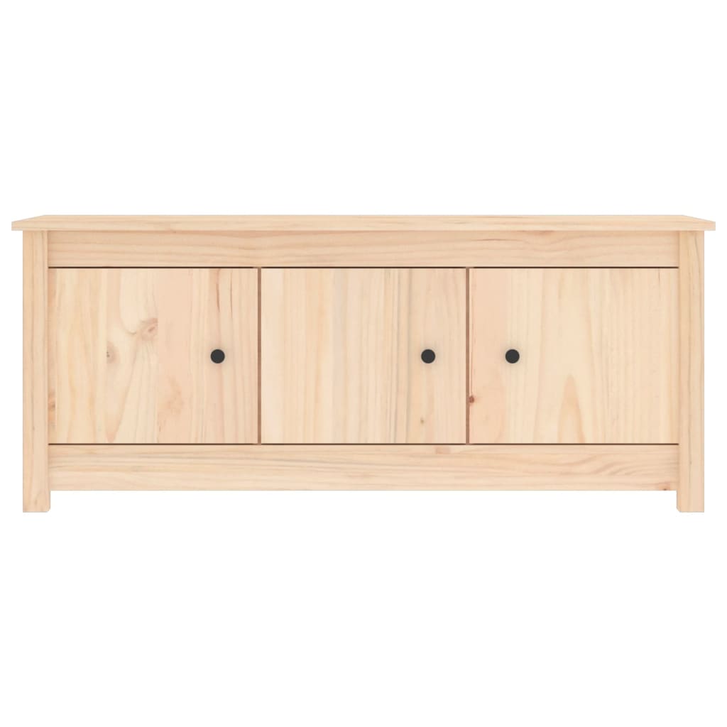 Scarpiera 110X38X45,5 Cm In Legno Massello Di Pino