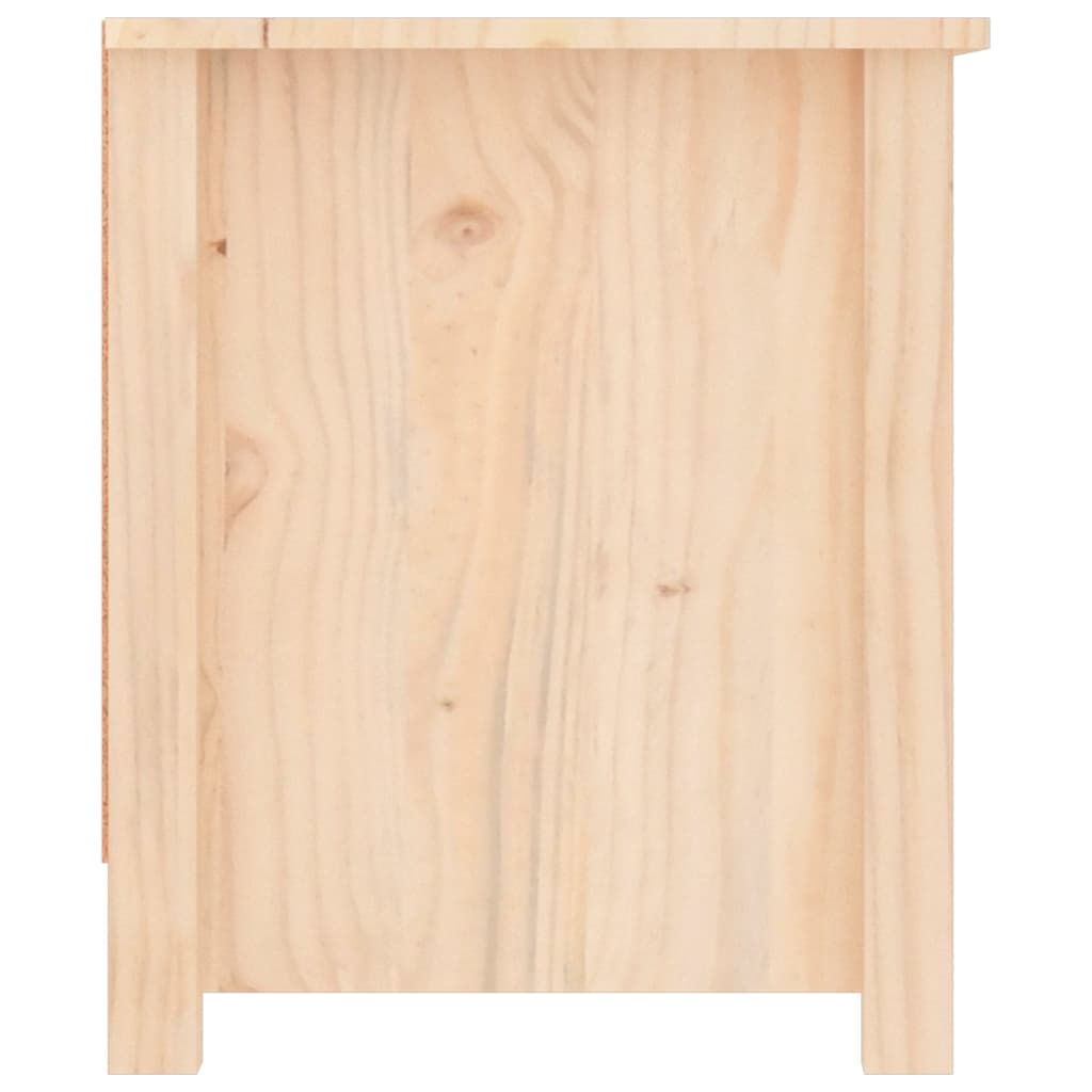Scarpiera 110X38X45,5 Cm In Legno Massello Di Pino
