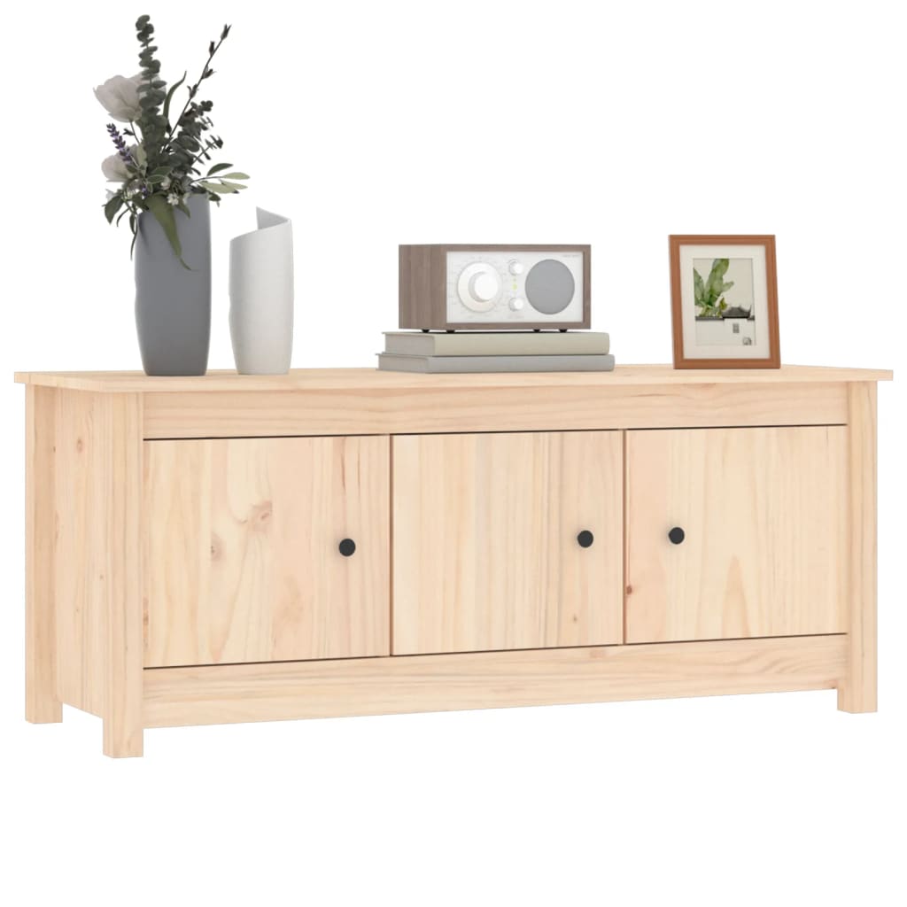 Scarpiera 110X38X45,5 Cm In Legno Massello Di Pino