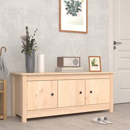 Scarpiera 110X38X45,5 Cm In Legno Massello Di Pino