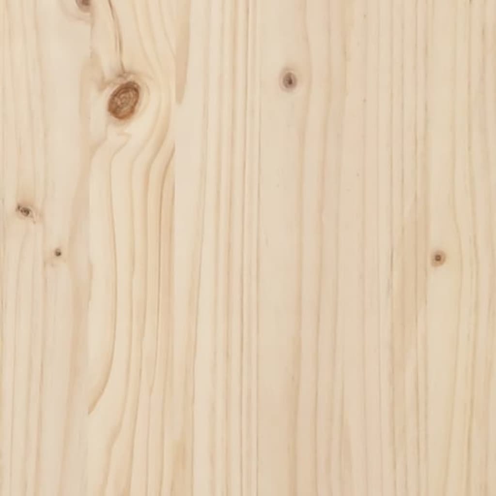 Scrivania 100X50X75 Cm In Legno Massello Di Pino