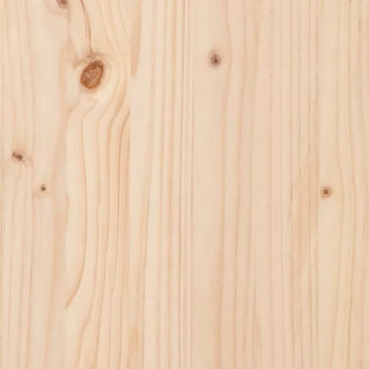 Scrivania 100X50X75 Cm In Legno Massello Di Pino