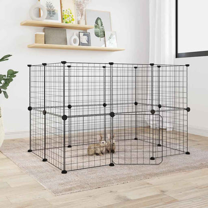 Gabbia Per Animali Nera 35X35 Cm Acciaio