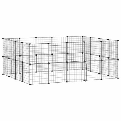 Gabbia Per Animali Nera 35X35 Cm Acciaio