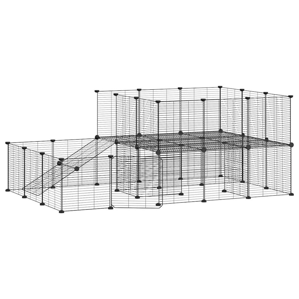Gabbia Per Animali Nera 35X35 Cm Acciaio