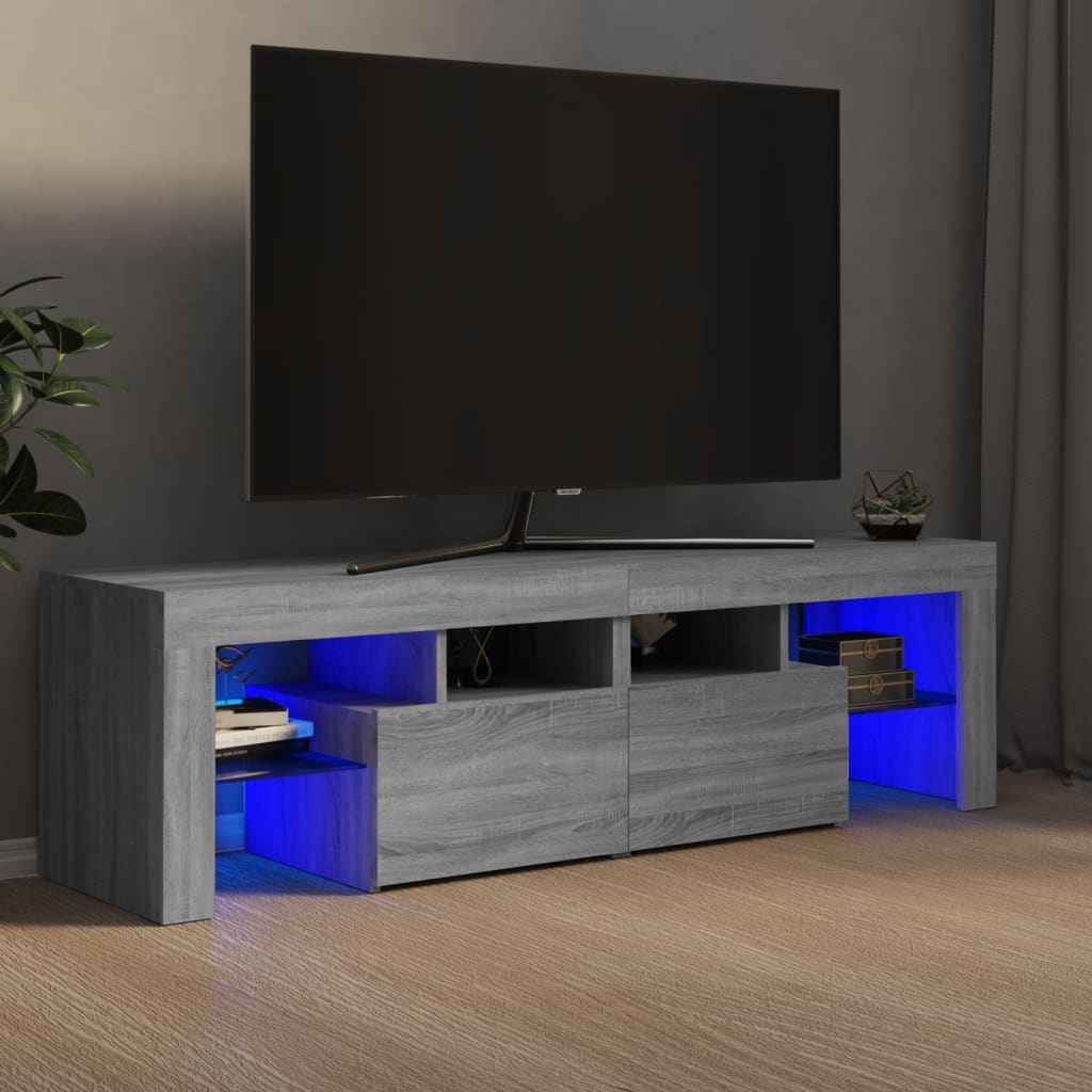 Mobile Porta Tv Con Luci Led 60X38,5X48 Cm