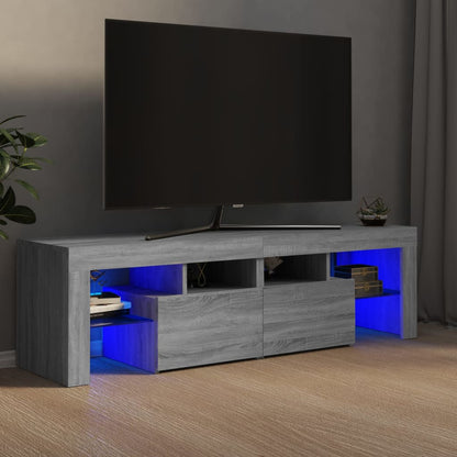 Mobile Porta Tv Con Luci Led 60X38,5X48 Cm