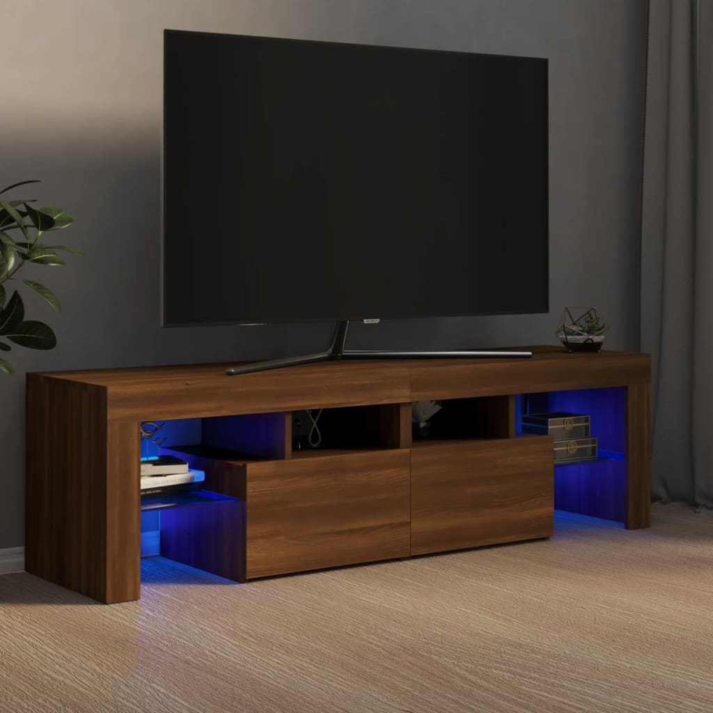 Mobile Porta Tv Con Luci Led 60X38,5X48 Cm