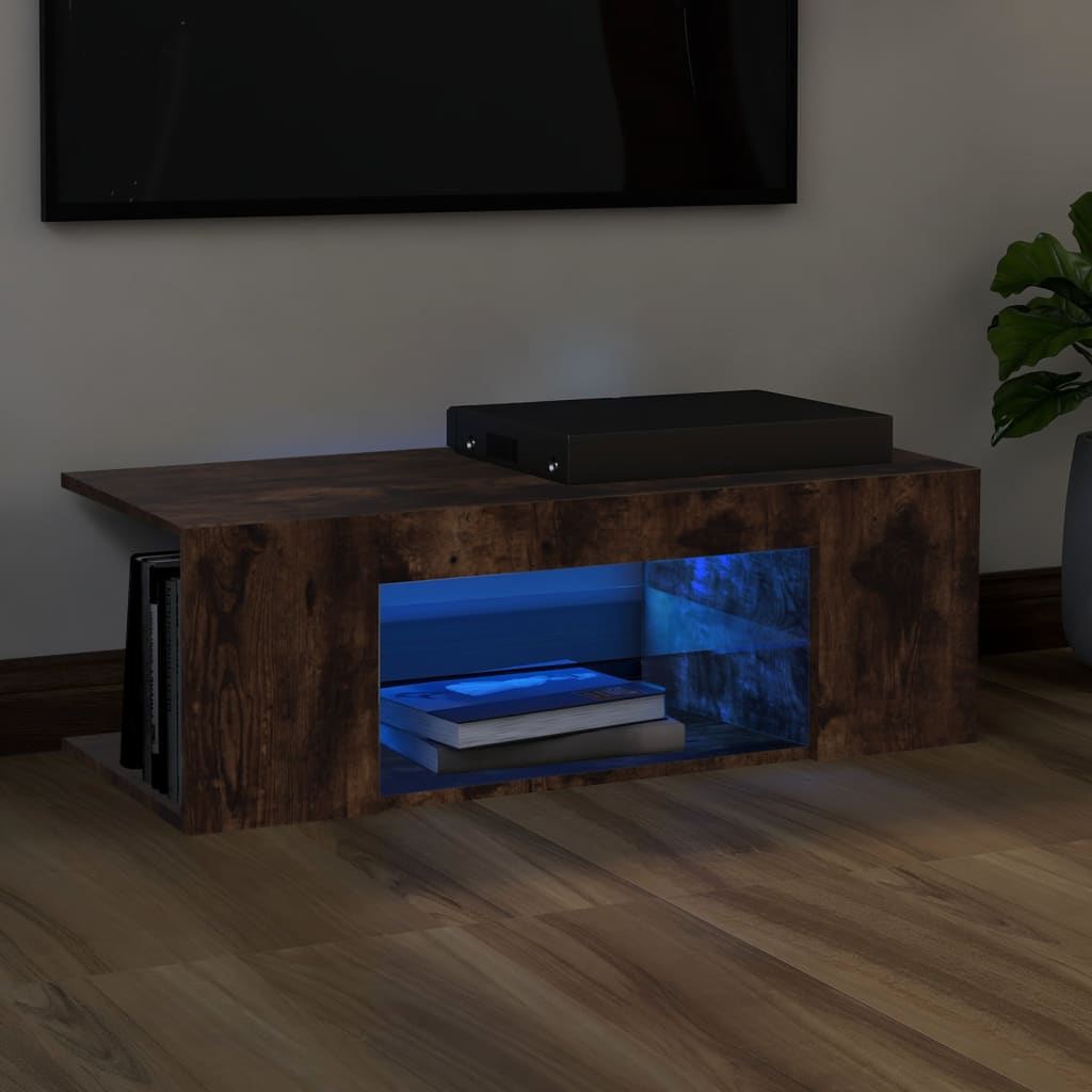 Mobile Porta Tv Con Luci Led 90X39X30 Cm