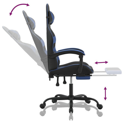 Sedia Da Gaming Girevole Similpelle