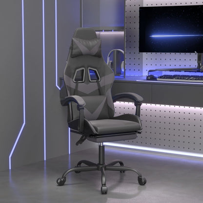 Sedia Da Gaming Girevole Similpelle