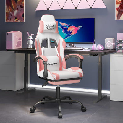 Sedia Da Gaming Girevole Nera E Oro In Similpelle