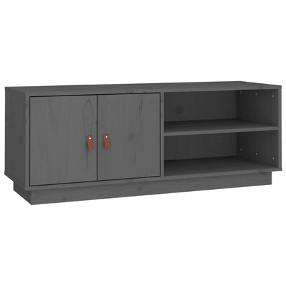 Mobile Porta Tv 105X34X40 Cm In Legno Massello Di Pino