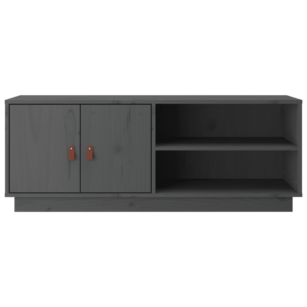 Mobile Porta Tv 105X34X40 Cm In Legno Massello Di Pino