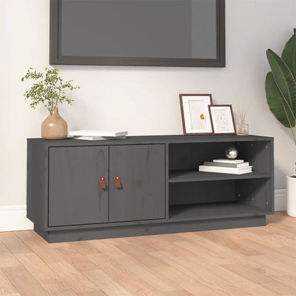 Mobile Porta Tv 105X34X40 Cm In Legno Massello Di Pino