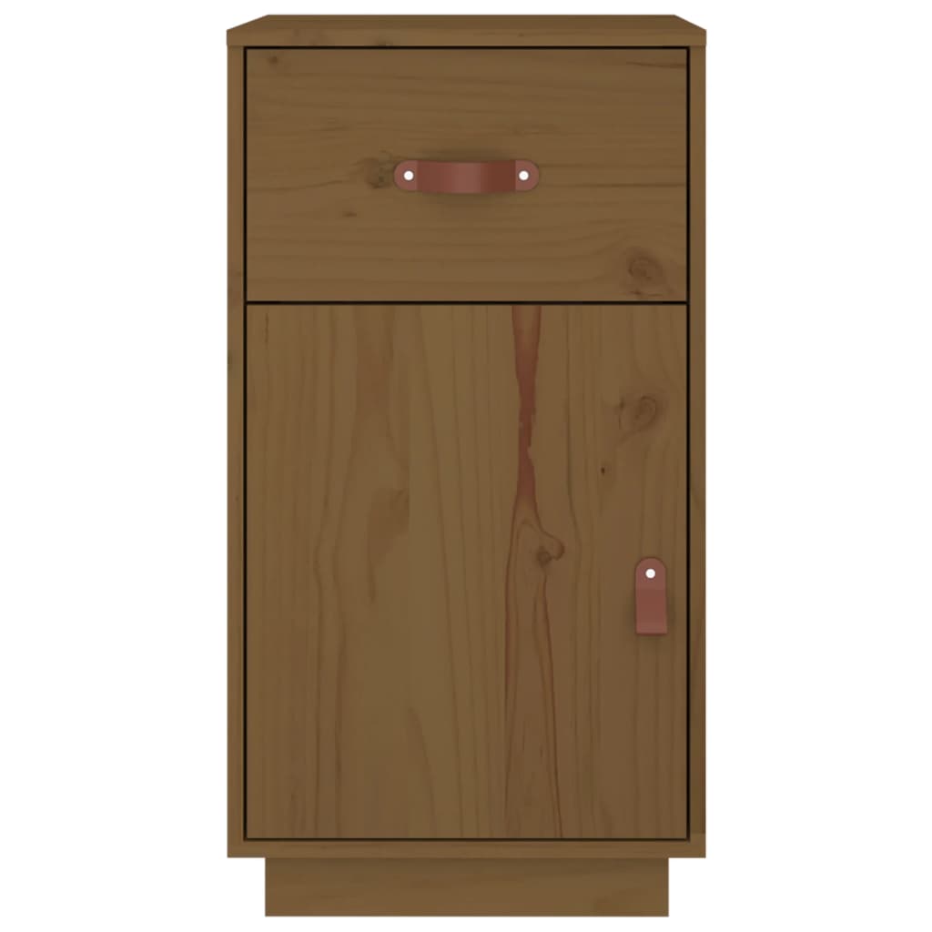 Armadietto Da Scrivania Ambra 40X50X75Cm In Legno Massello Pino