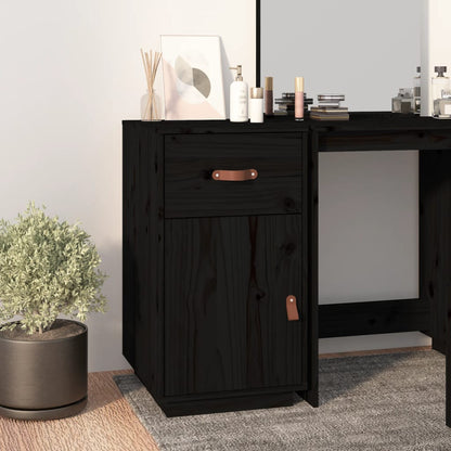 Armadietto Da Scrivania Ambra 40X50X75Cm In Legno Massello Pino