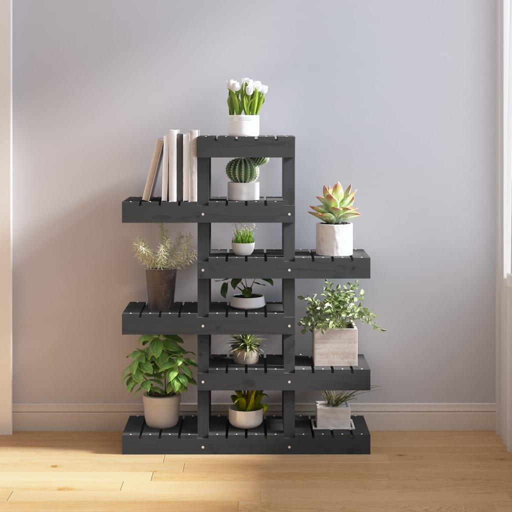 Supporto Per Piante 104,5X25X77,5 Cm In Massello Di Pino