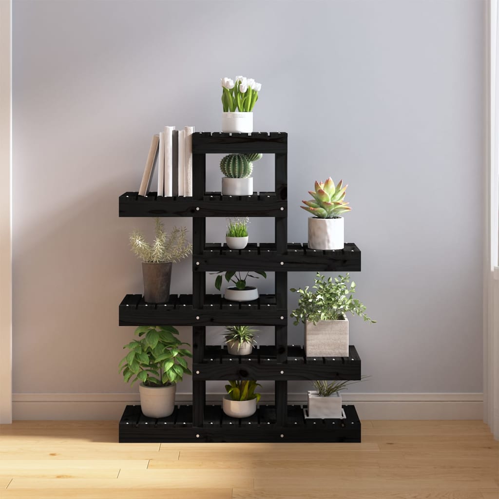 Supporto Per Piante 104,5X25X77,5 Cm In Massello Di Pino