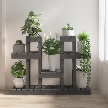 Supporto Per Piante 104,5X25X77,5 Cm In Massello Di Pino