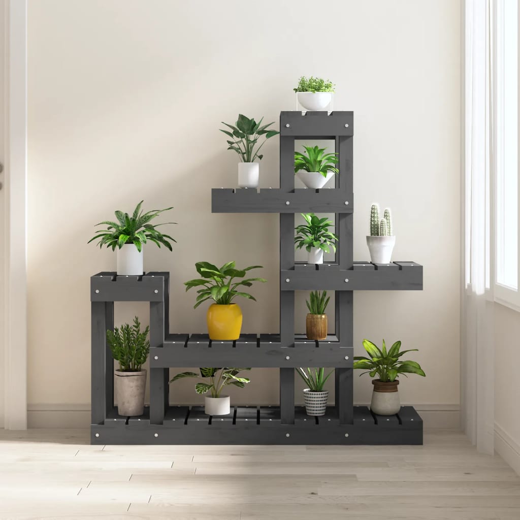 Supporto Per Piante 104,5X25X77,5 Cm In Massello Di Pino
