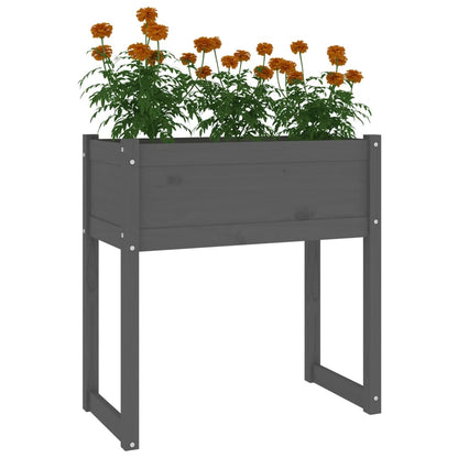 Fioriera 78X40X81 Cm In Legno Massello Di Pino