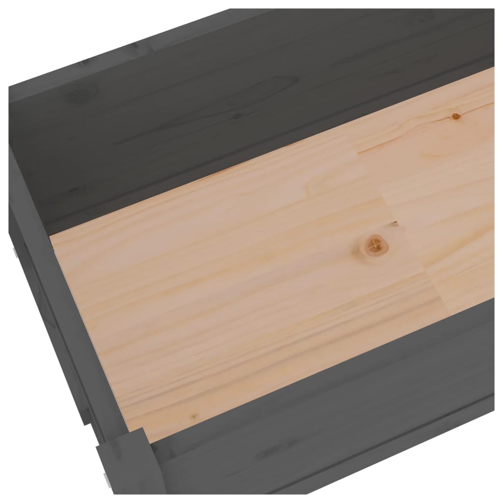 Fioriera 78X40X81 Cm In Legno Massello Di Pino