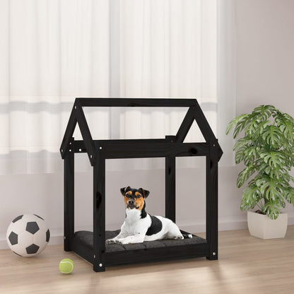 Cuccia Per Cani Bianca In Legno Massello Di Pino