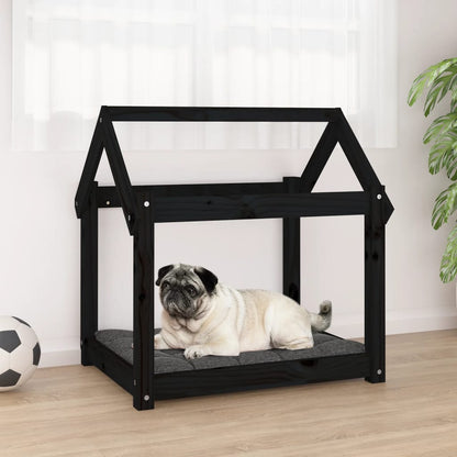 Cuccia Per Cani Bianca In Legno Massello Di Pino