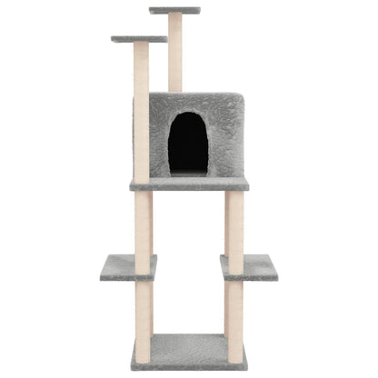 Albero Per Gatti Con Tiragraffi In Sisal 144,5 Cm