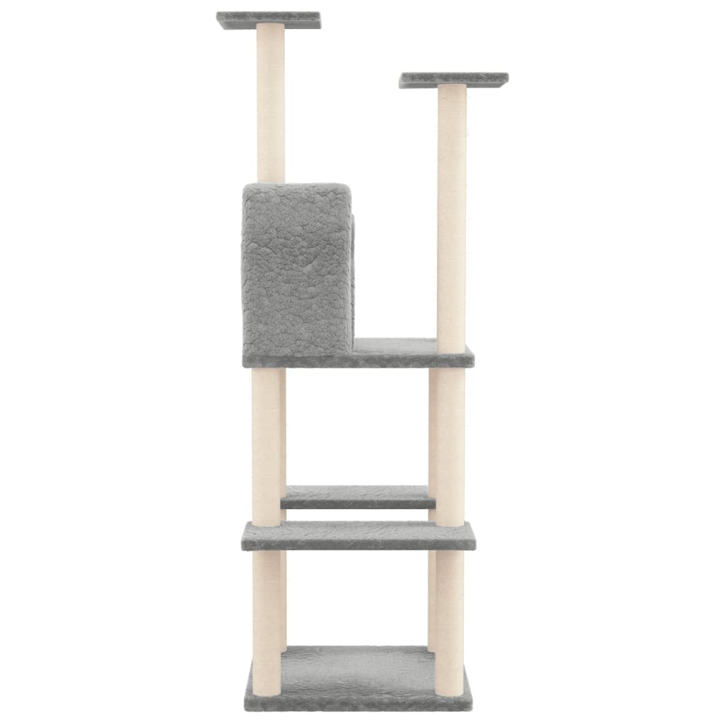 Albero Per Gatti Con Tiragraffi In Sisal 144,5 Cm