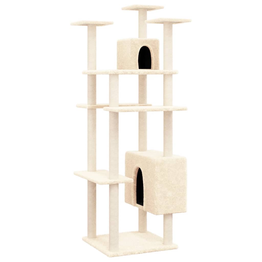 Albero Per Gatti Con Tiragraffi In Sisal 162 Cm