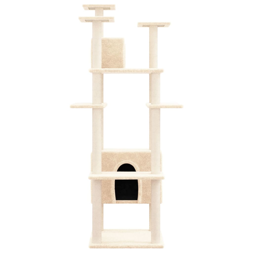 Albero Per Gatti Con Tiragraffi In Sisal 162 Cm