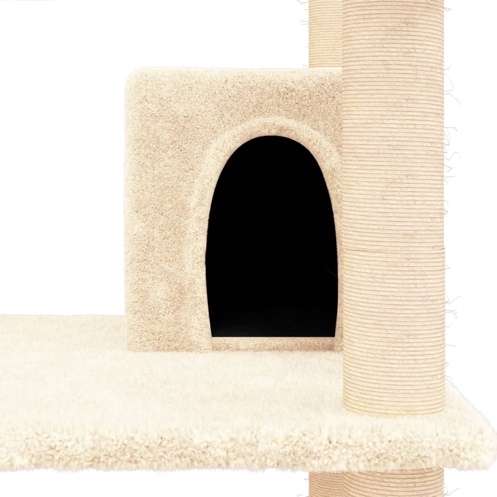 Albero Per Gatti Con Tiragraffi In Sisal 162 Cm