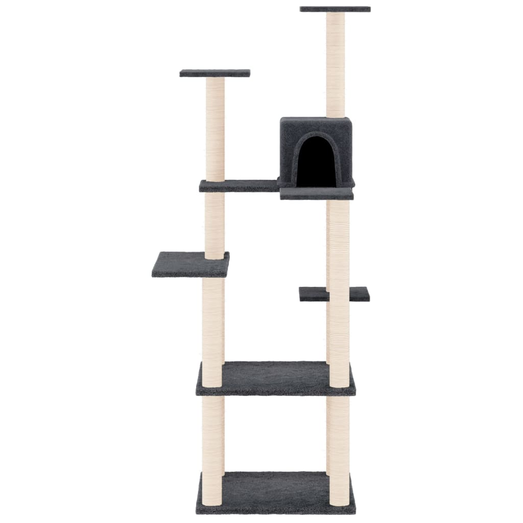 Albero Per Gatti Con Tiragraffi In Sisal 153 Cm