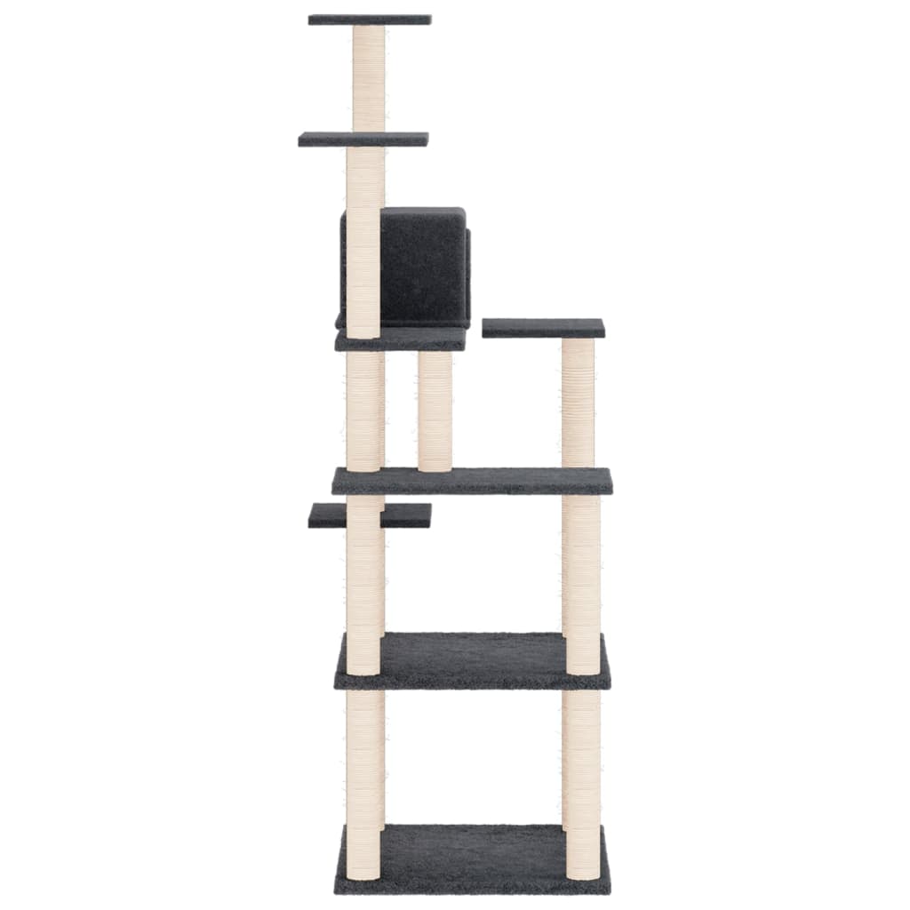 Albero Per Gatti Con Tiragraffi In Sisal 153 Cm