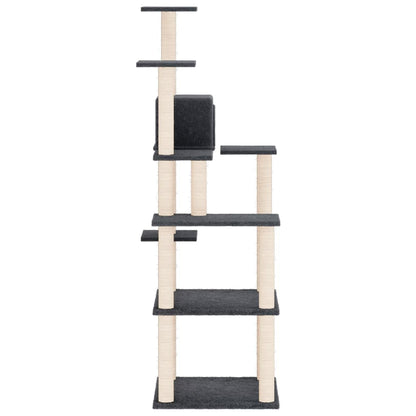 Albero Per Gatti Con Tiragraffi In Sisal 153 Cm