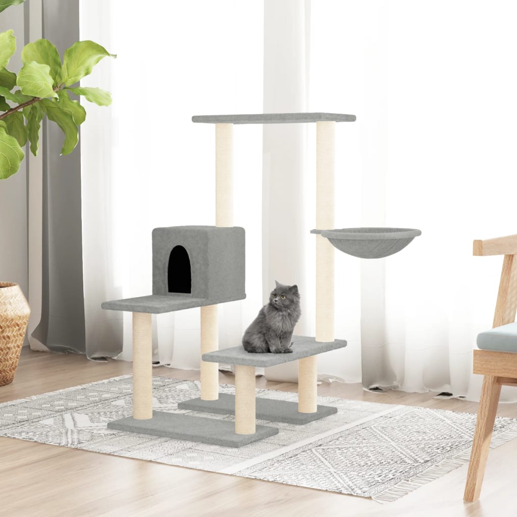Albero Per Gatti Con Tiragraffi In Sisal 94,5 Cm