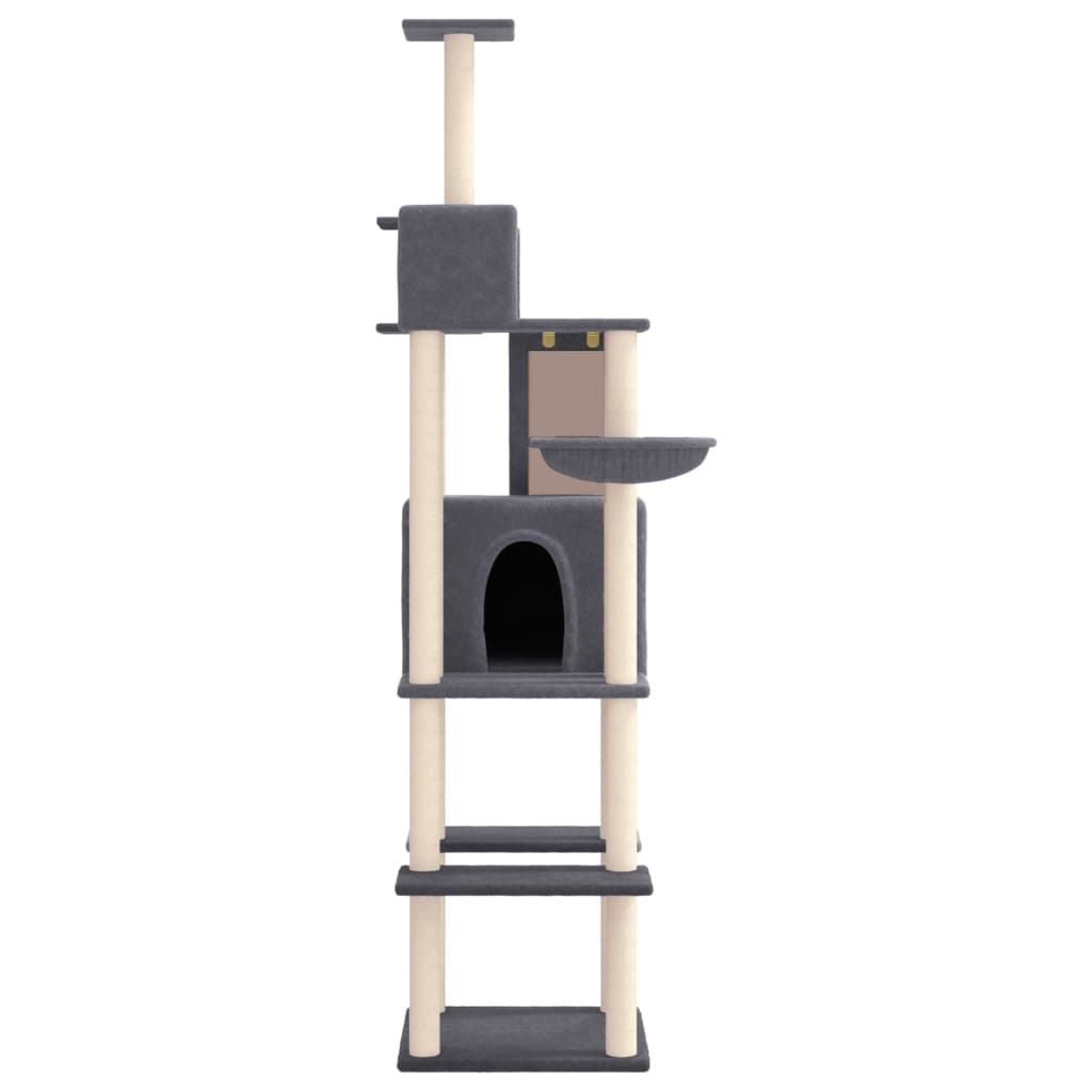 Albero Per Gatti Con Tiragraffi In Sisal 201 Cm