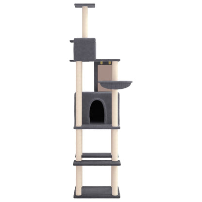 Albero Per Gatti Con Tiragraffi In Sisal 201 Cm