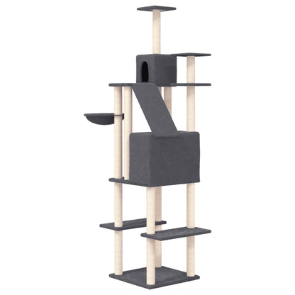 Albero Per Gatti Con Tiragraffi In Sisal 201 Cm
