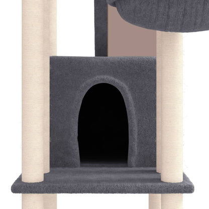Albero Per Gatti Con Tiragraffi In Sisal 201 Cm