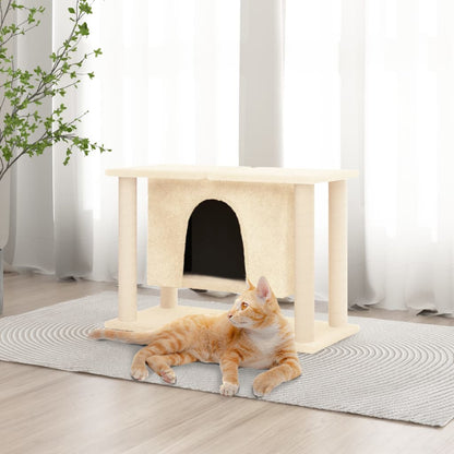 Albero Per Gatti Con Tiragraffi In Sisal 50 Cm
