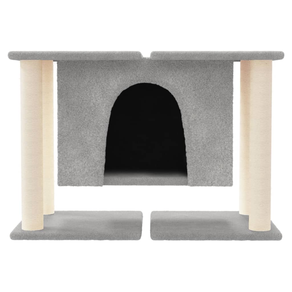 Albero Per Gatti Con Tiragraffi In Sisal 50 Cm