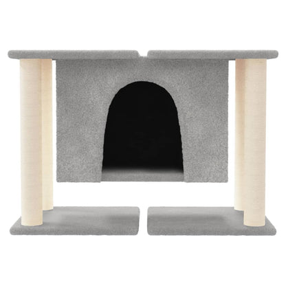 Albero Per Gatti Con Tiragraffi In Sisal 50 Cm