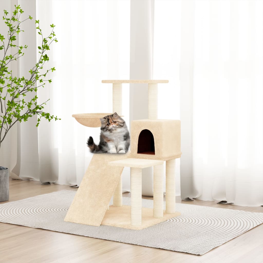 Albero Per Gatti Con Tiragraffi In Sisal 82 Cm